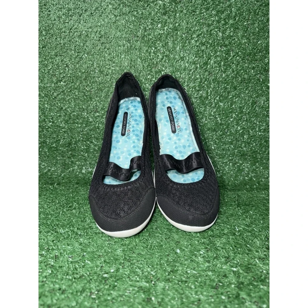 Danskin Now Womens Size 8‎ Black Comfort Slip On Shoes Running Walking Sneakers